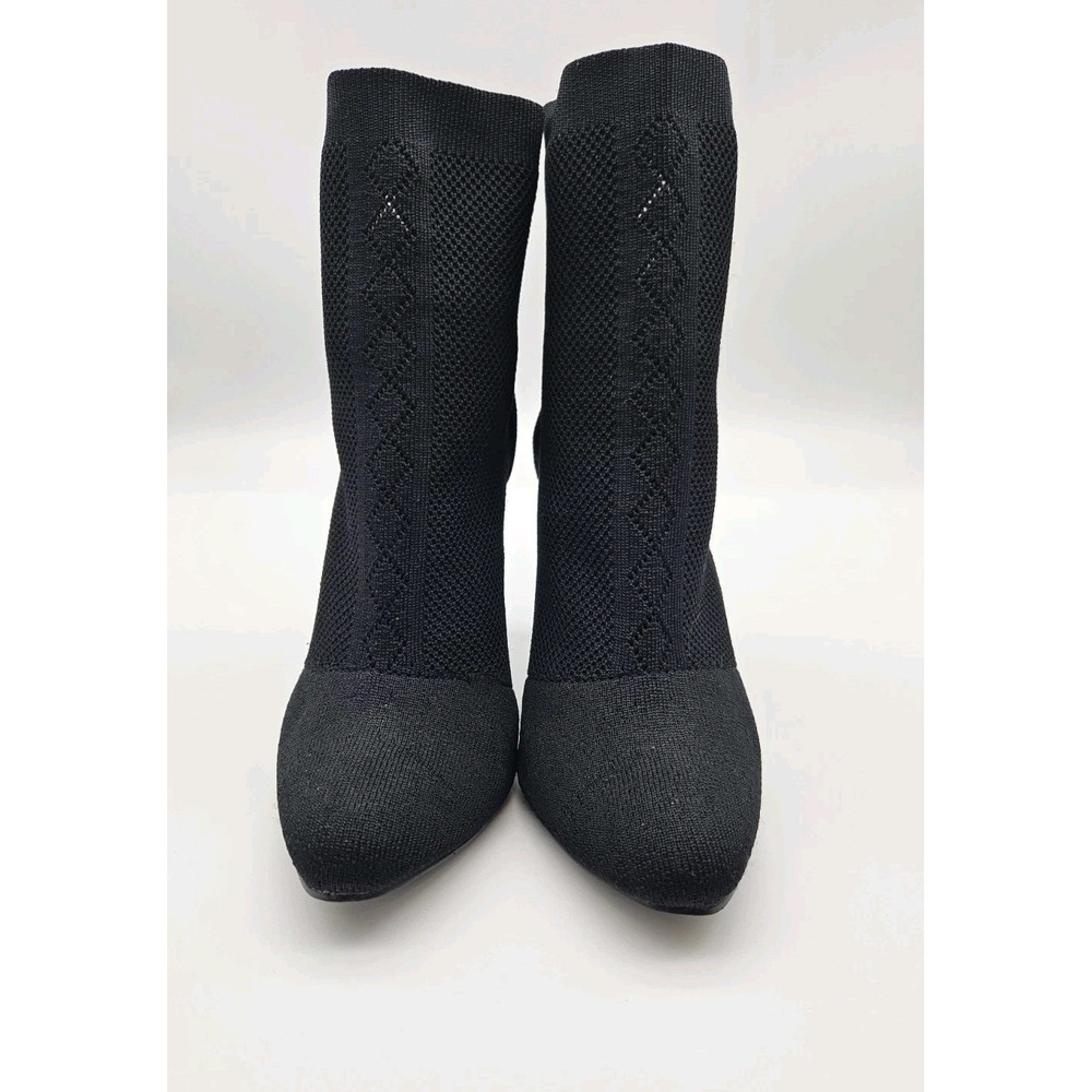 Just Fab Women's Jesadora  Ankle Heel Booties Black Size 6